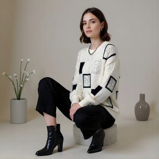 Aya™ – Megztinis su elegantiškais akcentais