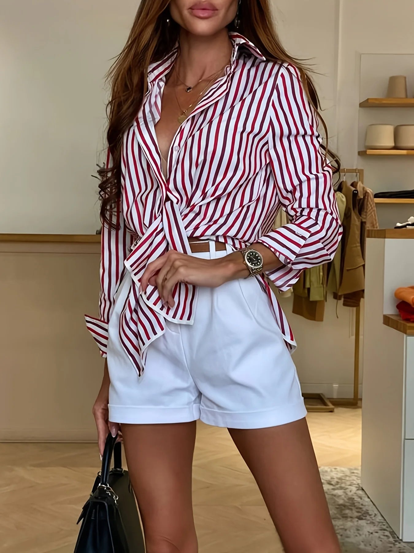Sorevia™ – Striped shirt